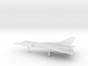 Dassault Mirage G.8 (swept wings) in Clear Ultra Fine Detail Plastic: 6mm