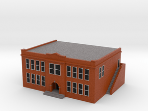 Bedford Old School House - Zscale in Natural Full Color Sandstone