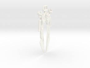 Pirate_Knight Sword_Set in White Processed Versatile Plastic