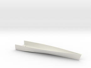 1/600 Colossus Class CVL Lower Hull Bow in White Natural Versatile Plastic