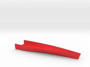 1/600 Colossus Class CVL Lower Hull Bow in Red Smooth Versatile Plastic