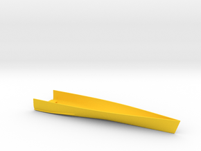 1/600 Colossus Class CVL Lower Hull Bow in Yellow Smooth Versatile Plastic