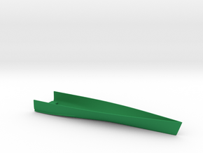 1/600 Colossus Class CVL Lower Hull Bow in Green Smooth Versatile Plastic