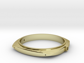 47mm 3646 type F mid case with neck in 18K Yellow Gold