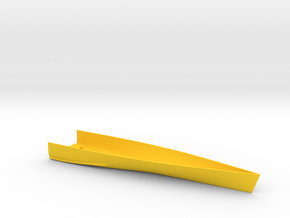 1/700 Colossus Class CVL Lower Hull Bow in Yellow Smooth Versatile Plastic