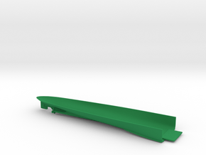 1/700 Colossus Class CVL Lower Hull Stern in Green Smooth Versatile Plastic