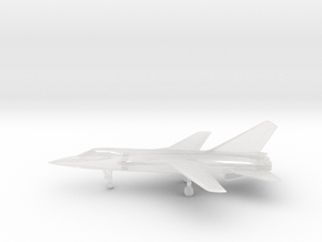 Dassault Mirage G.8 (swept 30) in Clear Ultra Fine Detail Plastic: 6mm