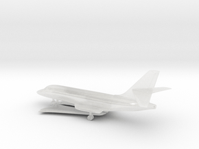 Dassault Falcon 50 in Clear Ultra Fine Detail Plastic: 6mm