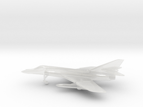 Dassault Super Etendard in Clear Ultra Fine Detail Plastic: 6mm