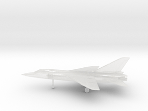 Dassault Mirage F2 in Clear Ultra Fine Detail Plastic: 6mm