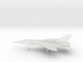Dassault Mirage F1 in Clear Ultra Fine Detail Plastic: 6mm