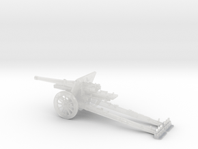 1/72 IJA Type 96 15cm Howitzer in Clear Ultra Fine Detail Plastic