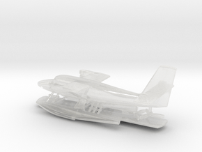 de Havilland Canada DHC-6 Seaplane in Clear Ultra Fine Detail Plastic: 6mm
