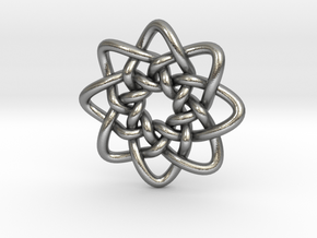 Celtic Knots 05 in Natural Silver