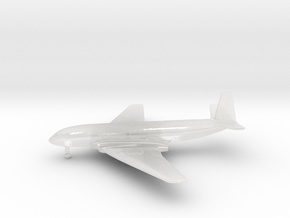 de Havilland DH.106 Comet 1 in Clear Ultra Fine Detail Plastic: 1:700