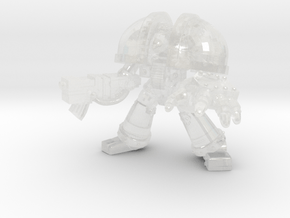 Space Orks  RoboBoyz - Space Knight in Clear Ultra Fine Detail Plastic