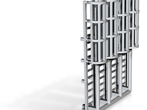 Digital-N Scale Cage Ladder 24mm (Top) in N Scale Cage Ladder 24mm (Top)