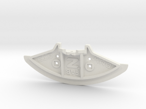 Giulia_PN Racing M4GT3_Body mount in White Natural Versatile Plastic