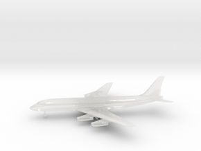 Douglas DC-8-31 in Clear Ultra Fine Detail Plastic: 1:700