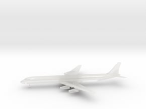 Douglas DC-8-63 in Clear Ultra Fine Detail Plastic: 1:700