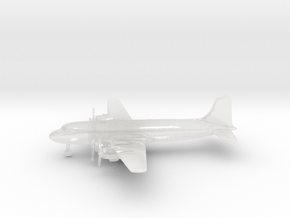 Douglas DC-4 Skymaster in Clear Ultra Fine Detail Plastic: 1:600