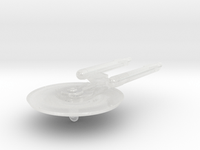 3125 Scale Fed Classic New Light Cruiser (NCL) WEM in Clear Ultra Fine Detail Plastic
