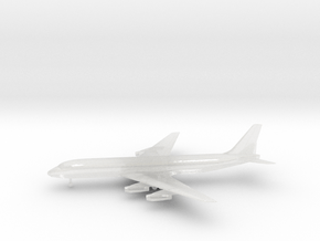 Douglas DC-8-62 in Clear Ultra Fine Detail Plastic: 1:700