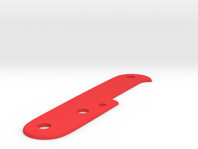 84mm Victorinox side2 (corkscrew) - thin in Red Processed Versatile Plastic
