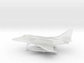 Douglas A-4E Skyhawk in Clear Ultra Fine Detail Plastic: 1:200