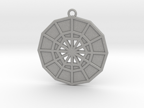 Restoration Emblem 05 Medallion (Sacred Geometry) in Aluminum