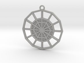 Restoration Emblem 07 Medallion (Sacred Geometry) in Aluminum
