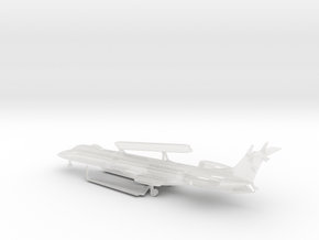 Embraer ERJ-145 AEW in Clear Ultra Fine Detail Plastic: 1:350