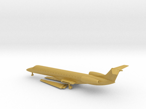 Embraer ERJ-140 in Tan Fine Detail Plastic: 1:350