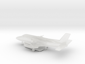 Embraer EMB 110 P1 Bandeirante in Clear Ultra Fine Detail Plastic: 6mm
