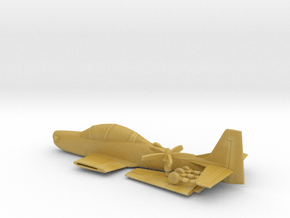 Embraer Super Tucano A-29 in Tan Fine Detail Plastic: 1:160 - N