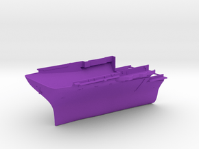 1/350 Bon Homme Richard (CVA-31) Bow in Purple Smooth Versatile Plastic