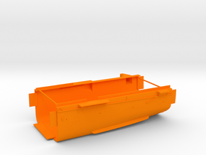 1/350 Bon Homme Richard (CVA-31) Midships Rear in Orange Smooth Versatile Plastic
