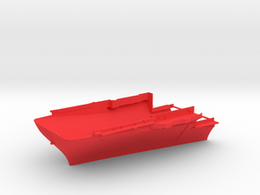 1/350 Bon Homme Richard (CVA-31) Bow Waterline in Red Smooth Versatile Plastic