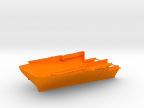 1/350 Bon Homme Richard (CVA-31) Bow Waterline in Orange Smooth Versatile Plastic
