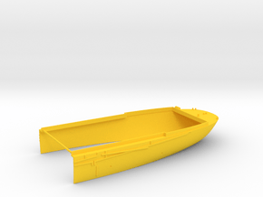 1/350 Bon Homme Richard (CVA-31) Stern Waterline in Yellow Smooth Versatile Plastic