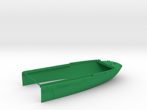 1/350 Bon Homme Richard (CVA-31) Stern Waterline in Green Smooth Versatile Plastic