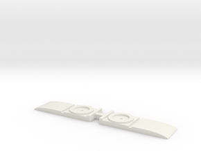 Static ports for AS350 Marvelcraft M1:6,7 in White Natural Versatile Plastic