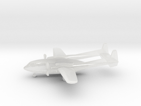 Fairchild C-119 Flying Boxcar in Clear Ultra Fine Detail Plastic: 1:700