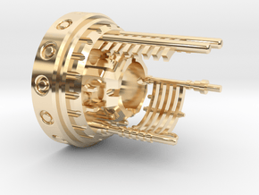 Saberforge Reliant Mk2 Hot Chassis CC 1/2 in 14k Gold Plated Brass