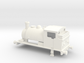 OO NWR Class 6 (Edwards) in White Smooth Versatile Plastic