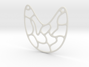 Breastplate Custom (contest entry) in White Natural Versatile Plastic