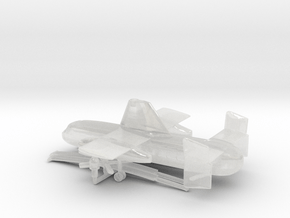 Fairey Rotodyne in Clear Ultra Fine Detail Plastic: 1:350