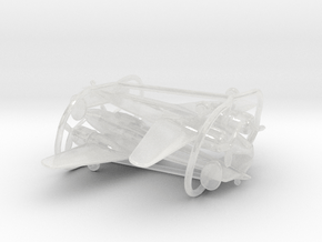 CANSA/Fiat FC-20 in Clear Ultra Fine Detail Plastic: 1:350
