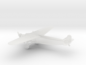 Fokker F.XVIII in Clear Ultra Fine Detail Plastic: 1:350