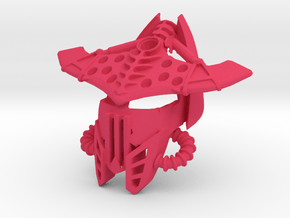 Prototype Kongu mask in Pink Smooth Versatile Plastic